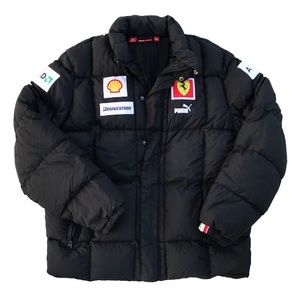 puma ferrari puffer jacket